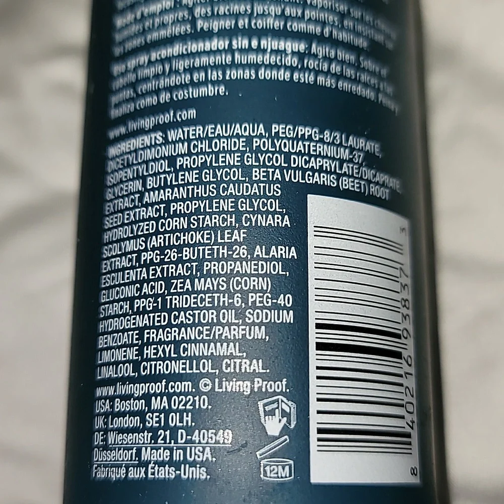 NEW LIVING PROOF Leave-In Conditioning Spray Detangling &‎ Heat Protection 5 oz.
